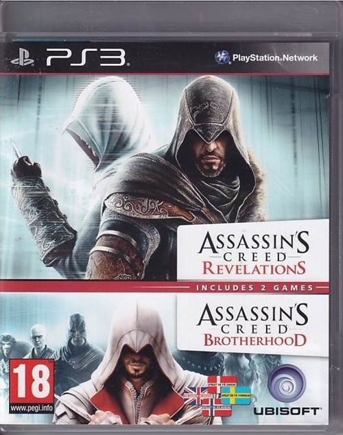 Assassins Creed Brotherhood + Revelations - PS3 (B Grade) (Genbrug)